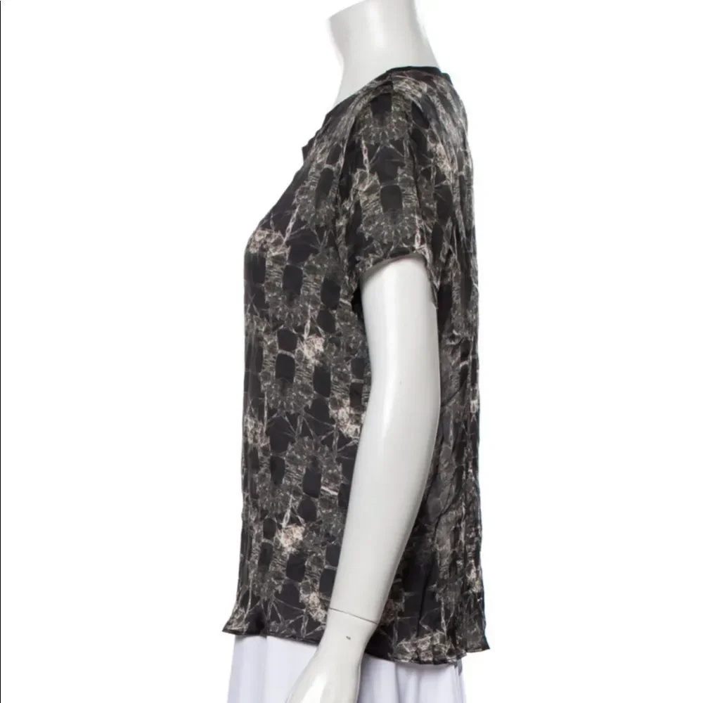 Theyskens’ Theory Silk Shirt Dress